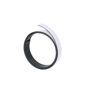 FRANKEN - Bande magnétique 10 mm x 1 m, Blanc