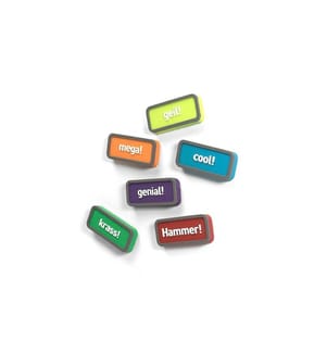 TRENDFORM - Aimant Motivation Lot de 6, Multicolore