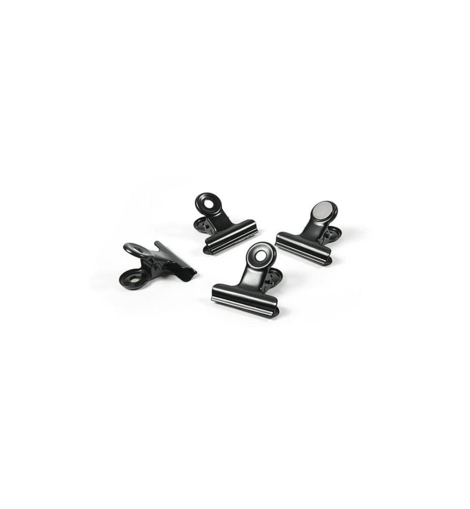 TRENDFORM - Pince magnétique Graffa Set de 4 pièces, Noir
