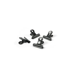 TRENDFORM - Pince magnétique Graffa Set de 4 pièces, Noir