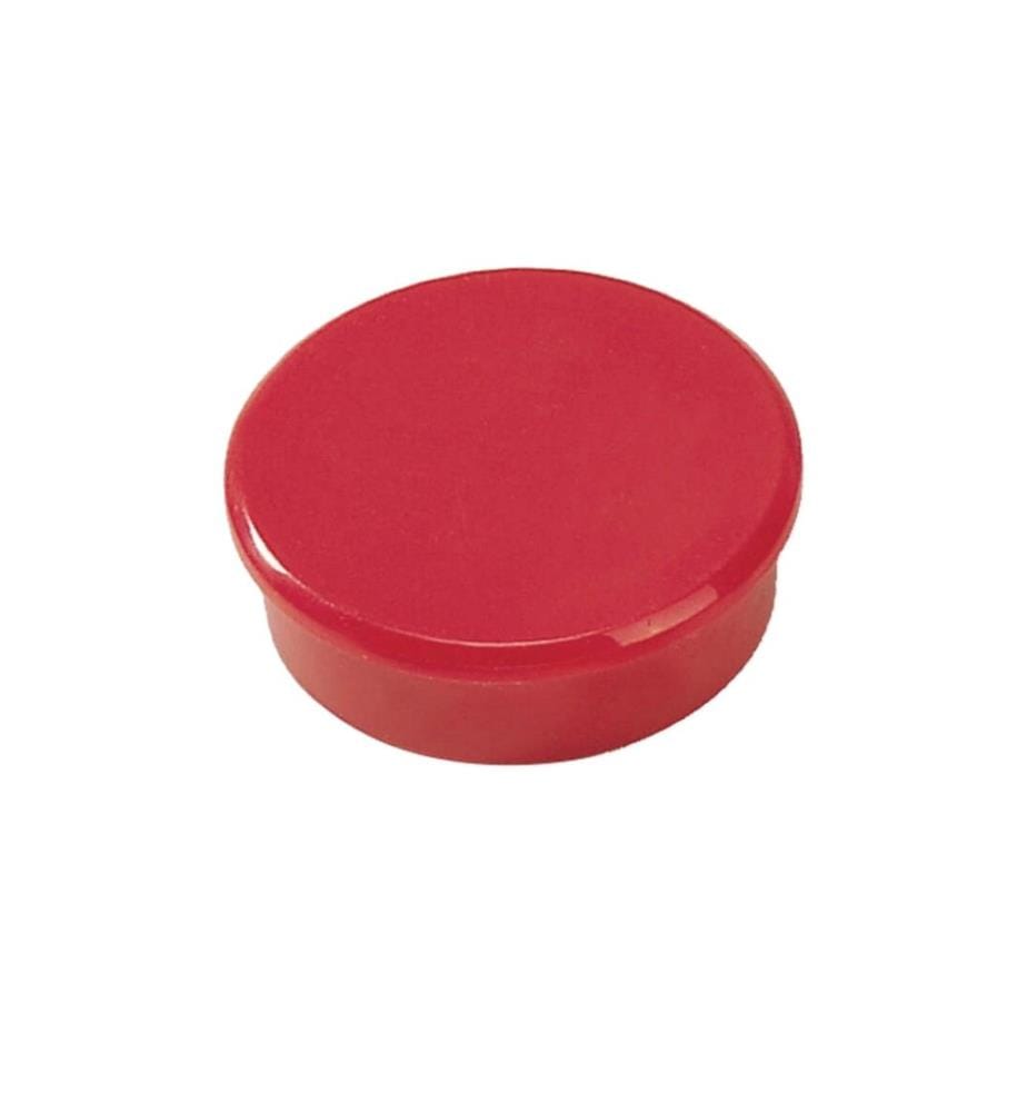 BEREC - Aimant Ø 20 mm, 10 Pièce/s, Rouge