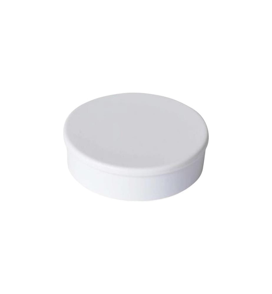 BEREC - Aimant super adhérent Ø 30 mm, 10 Pièce/s, Blanc