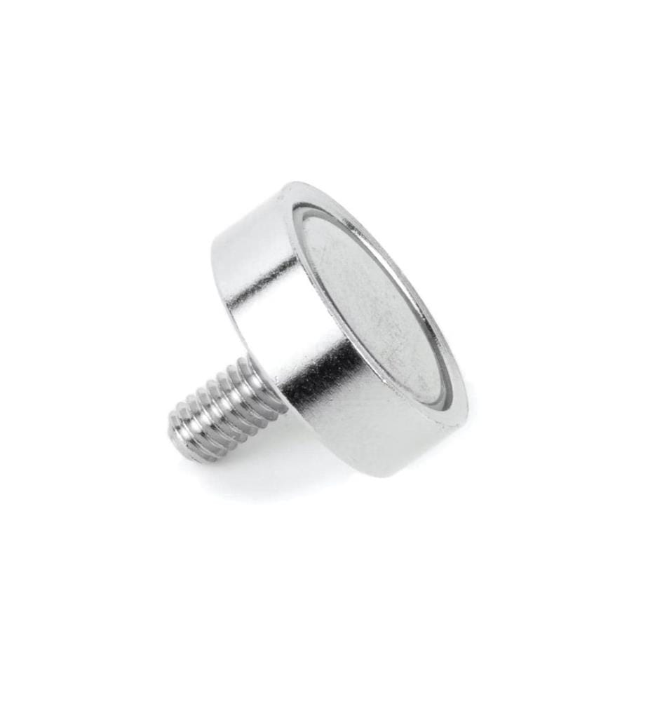 SUPERMAGNETE - Aimant avec tourillon fileté Ø 1.6 cm, 10 pièces