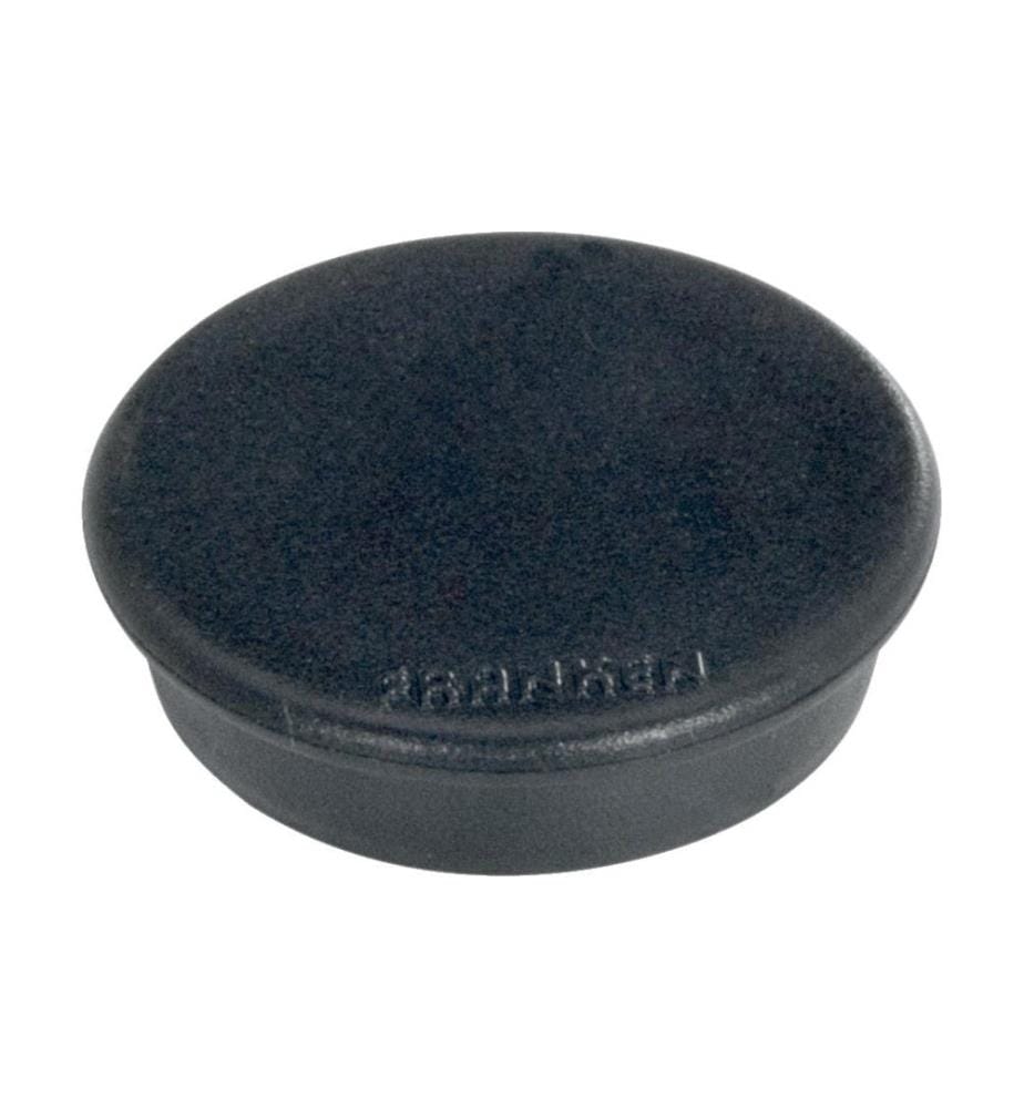 FRANKEN - Haftmagnet Magnet rund Ø 38 mm, 2.5 kg, 10 Stück, Schwarz