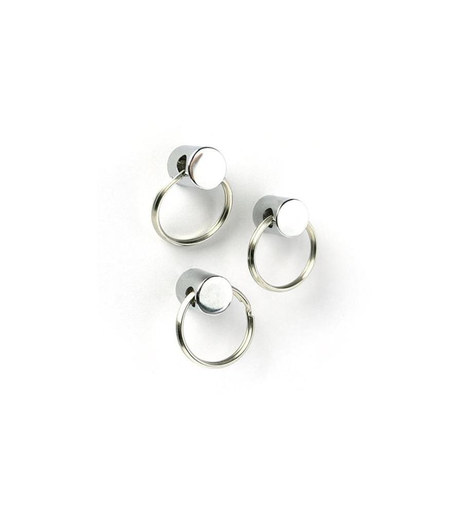 TRENDFORM - Hakenmagnet Ringe 3er Set, Silber