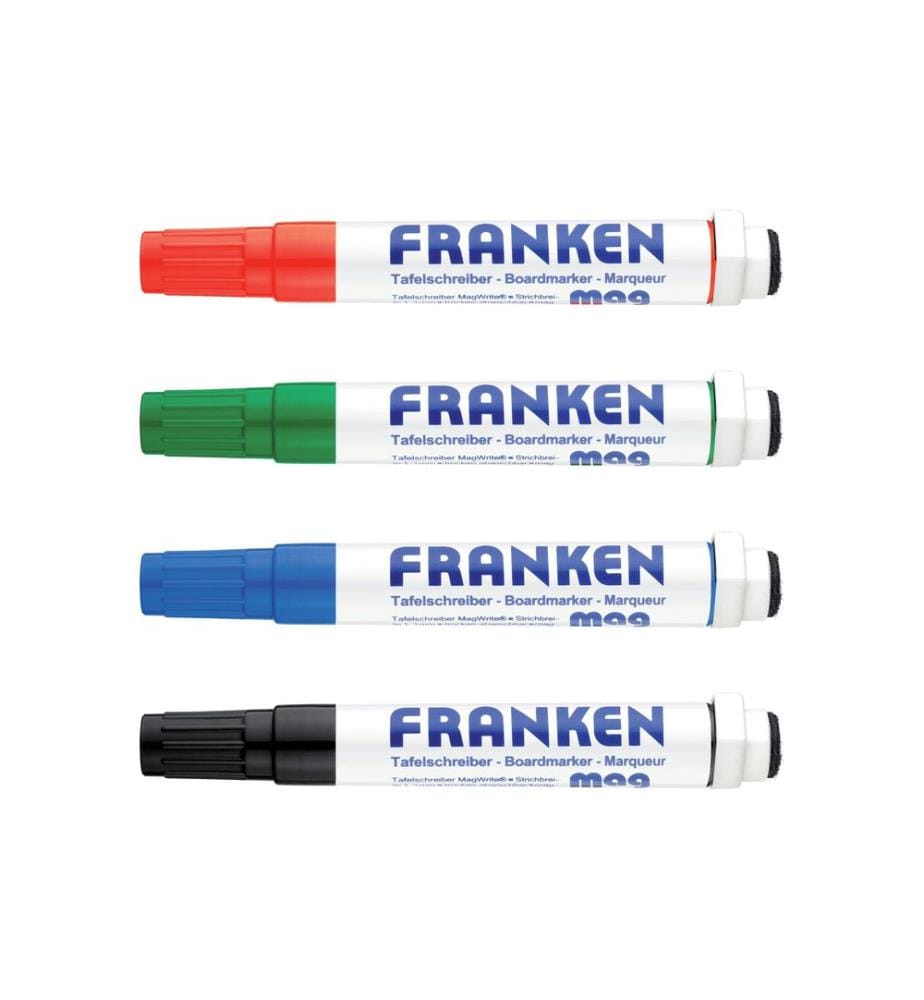 FRANKEN - Marqueur pour tableau blanc Mag Write 1- 3 mm, assorti