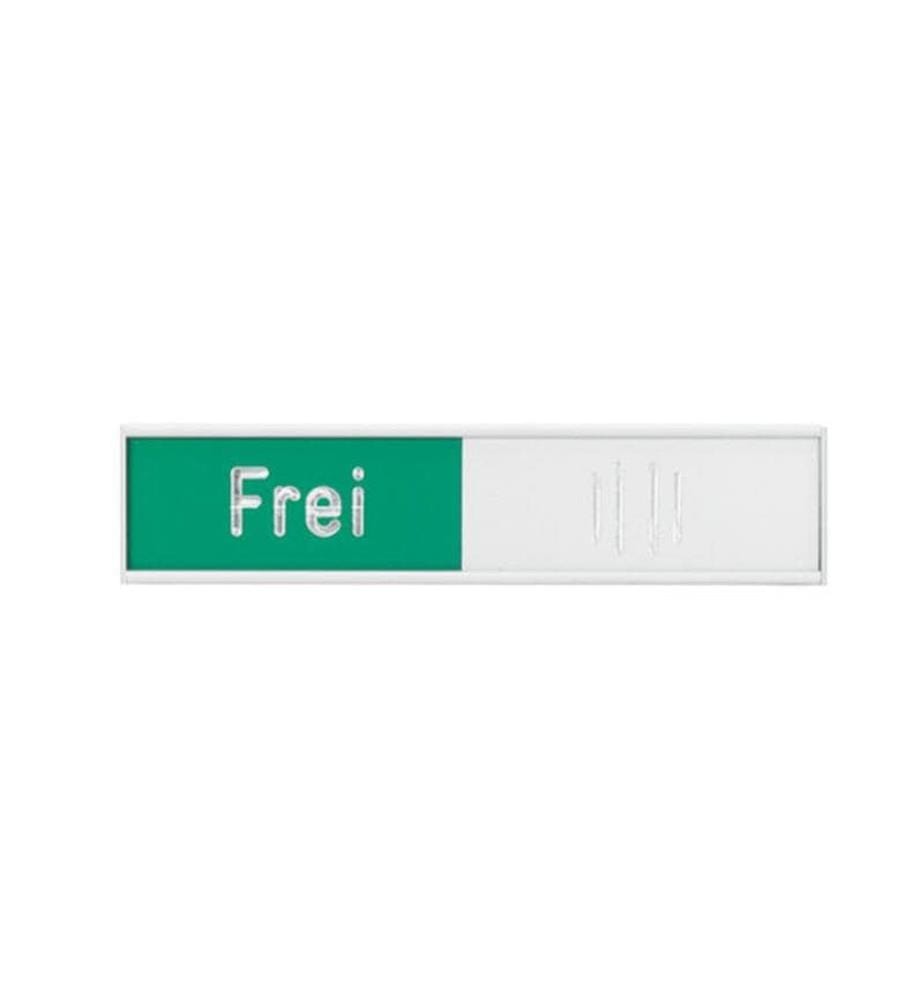 FRANKEN - Türschild Frei - Besetzt 10.2 cm x 2.7 cm