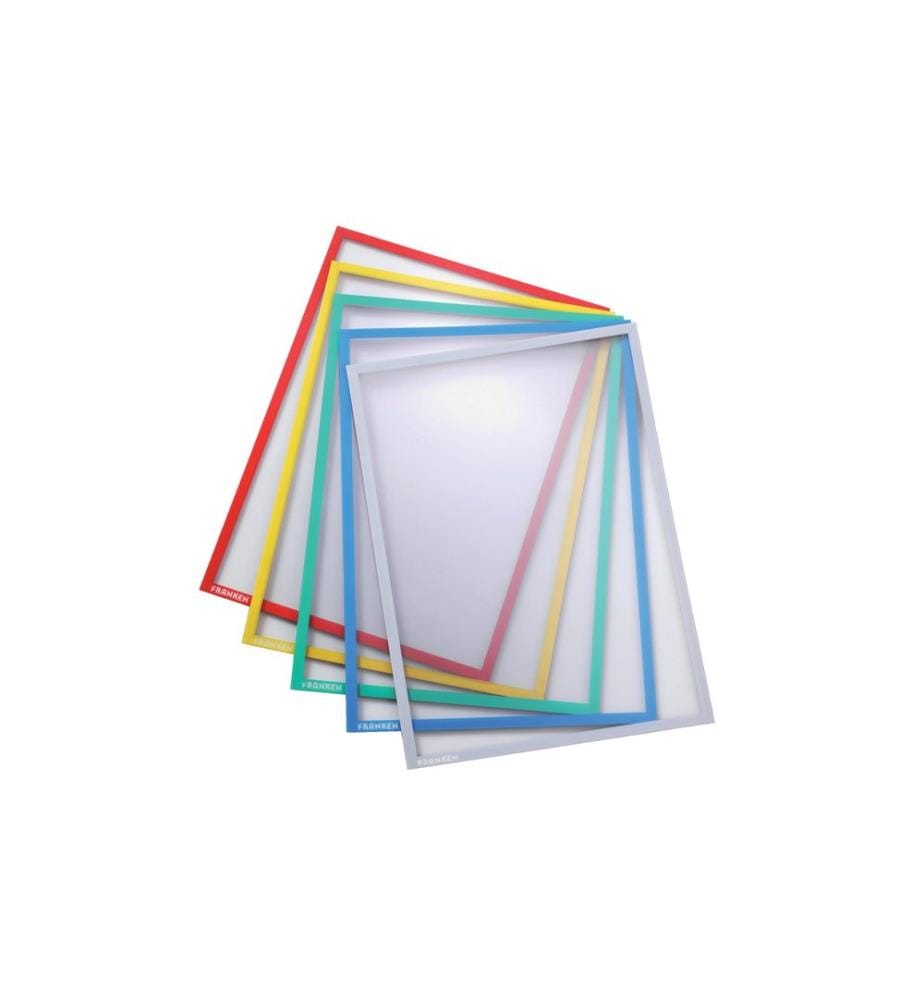 FRANKEN - Porte-documents Frame It Eco A4, 10 pièces, Gris