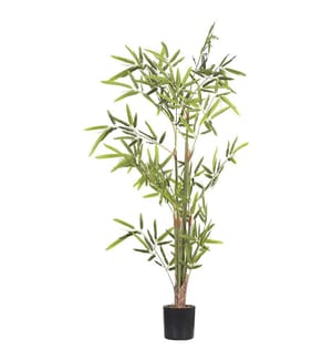 Plante artificielle BAMBUSA VULGARIS 100 cm Vert
