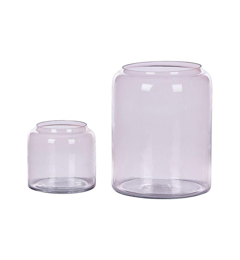 Dekovase RASAM Glas 20/11 cm Pastellrosa
