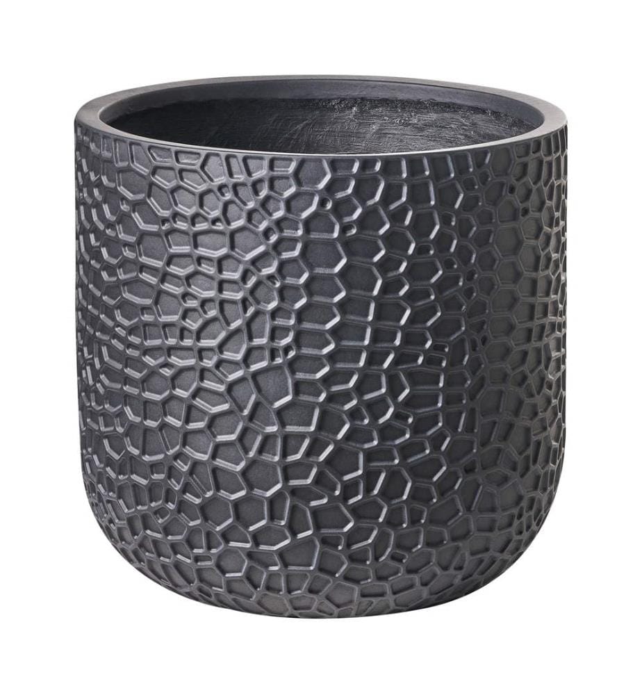 Cache-pot YUHUA 43 cm Noir