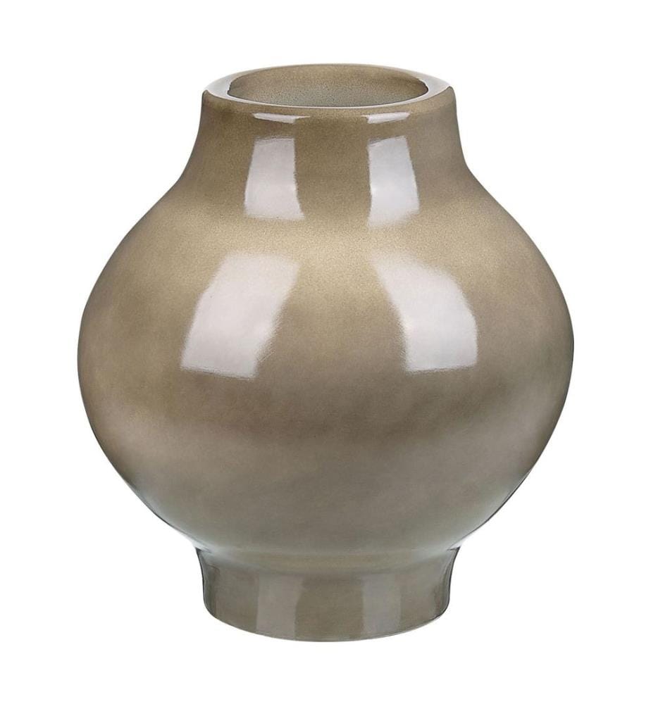 Vase à fleurs MAGAN Céramique 31 cm Taupe