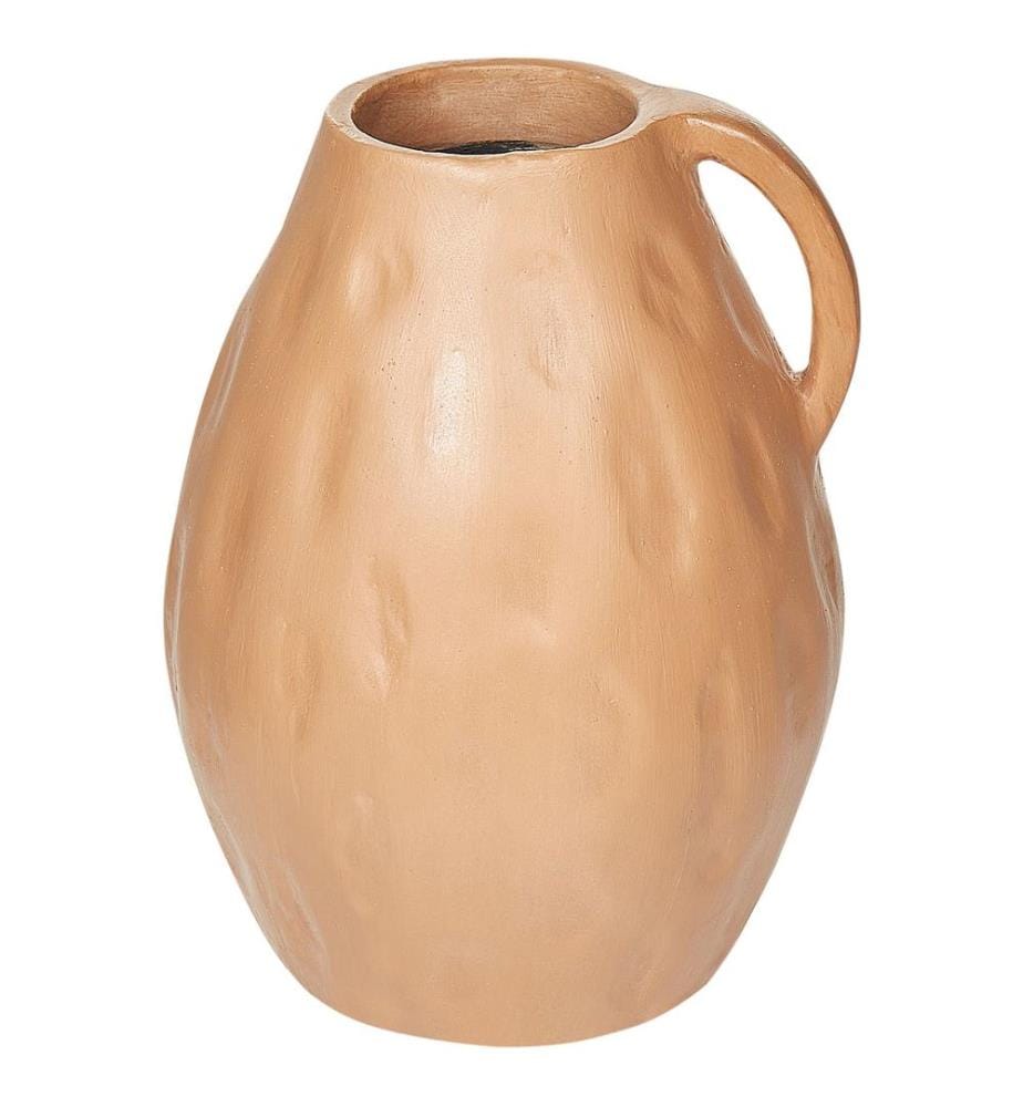 Vase décoratif KULIM Céramique 40 cm Beige sable