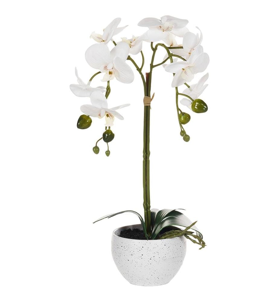 Kunstpflanze ORCHID 42 cm Weiss