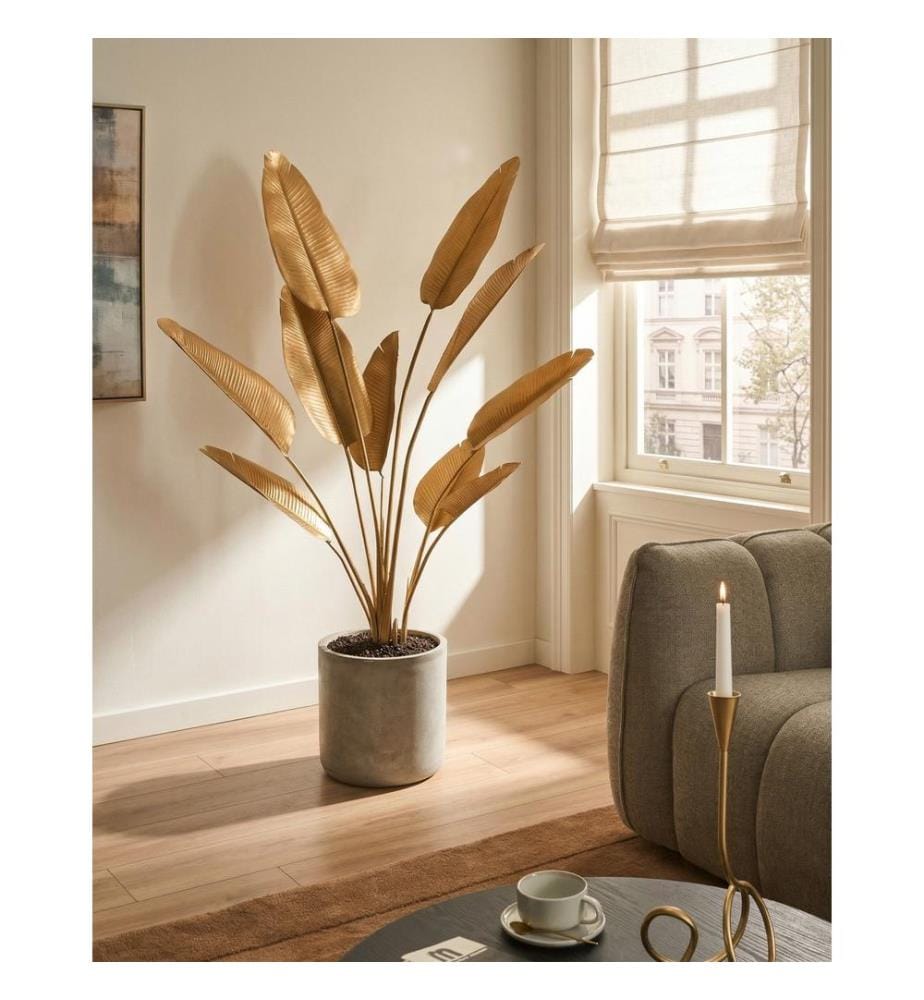 Plante artificielle BANANA TREE 162 cm Doré