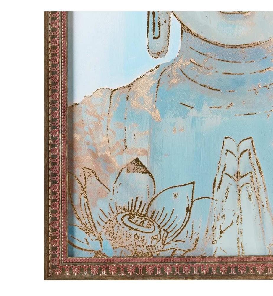 Imprimé sur toile MOVILLE Motif abstrait Doré