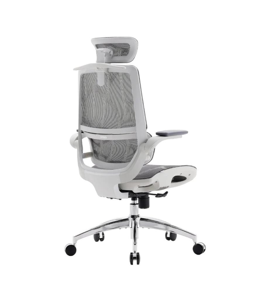 3D-Armlehnen Bürostuhl - Grau