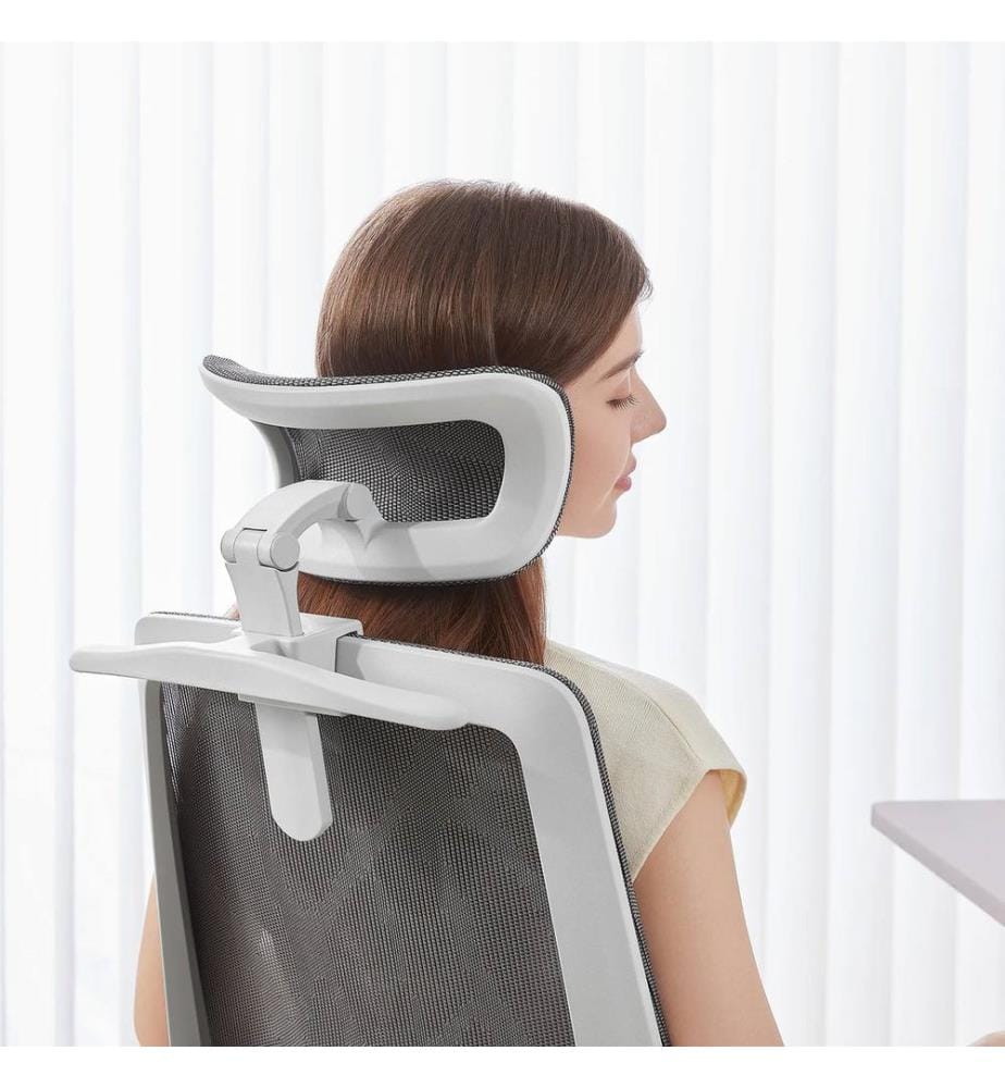 3D-Armlehnen Bürostuhl - Grau