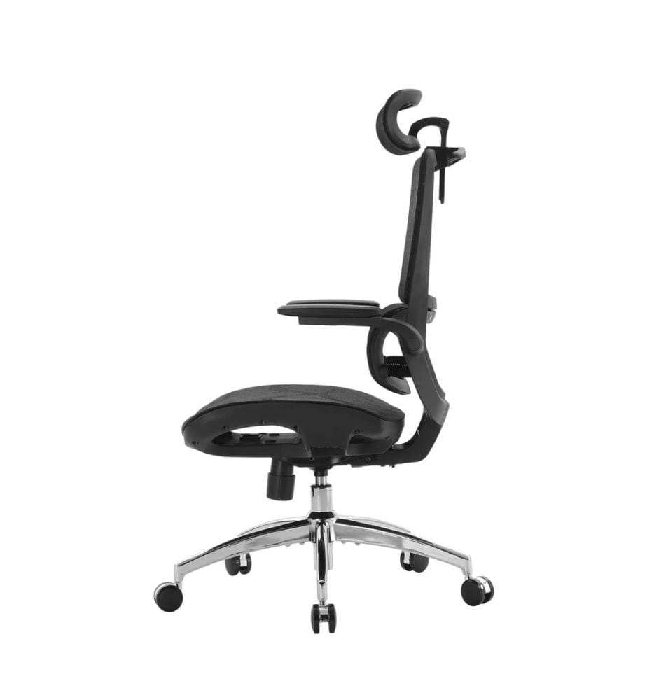 Büroklappstuhl 3D-Armlehnen - Schwarz