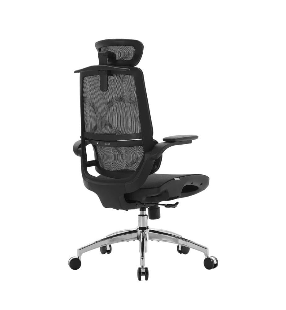 Büroklappstuhl 3D-Armlehnen - Schwarz