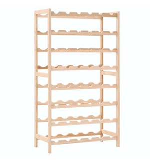 Casier à bouteilles Bois de cèdre 57,5 x 28 x 102 cm