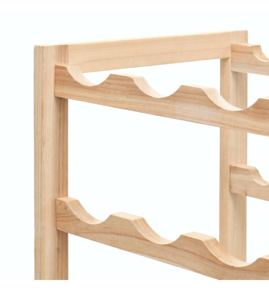 Weinregal Zedernholz 57,5 x 28 x 102 cm