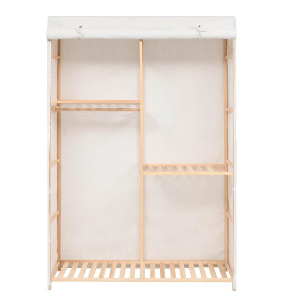 Kleiderschrank mit 3 Ebenen 110 x 40 x 170 cm