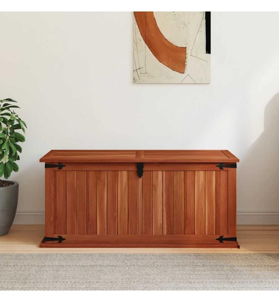 Aufbewahrungstruhe 90 x 45 x 40 cm Akazien-Massivholz