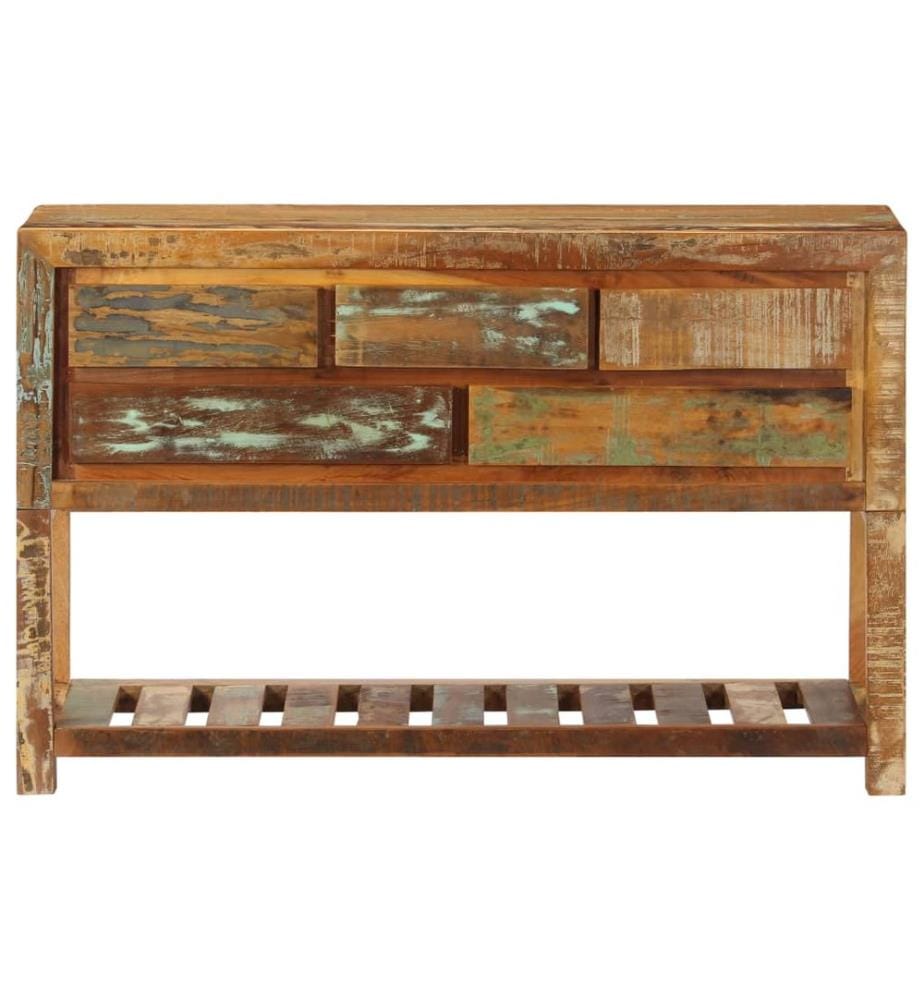 Buffet 120x30x75 cm Bois de récupération solide