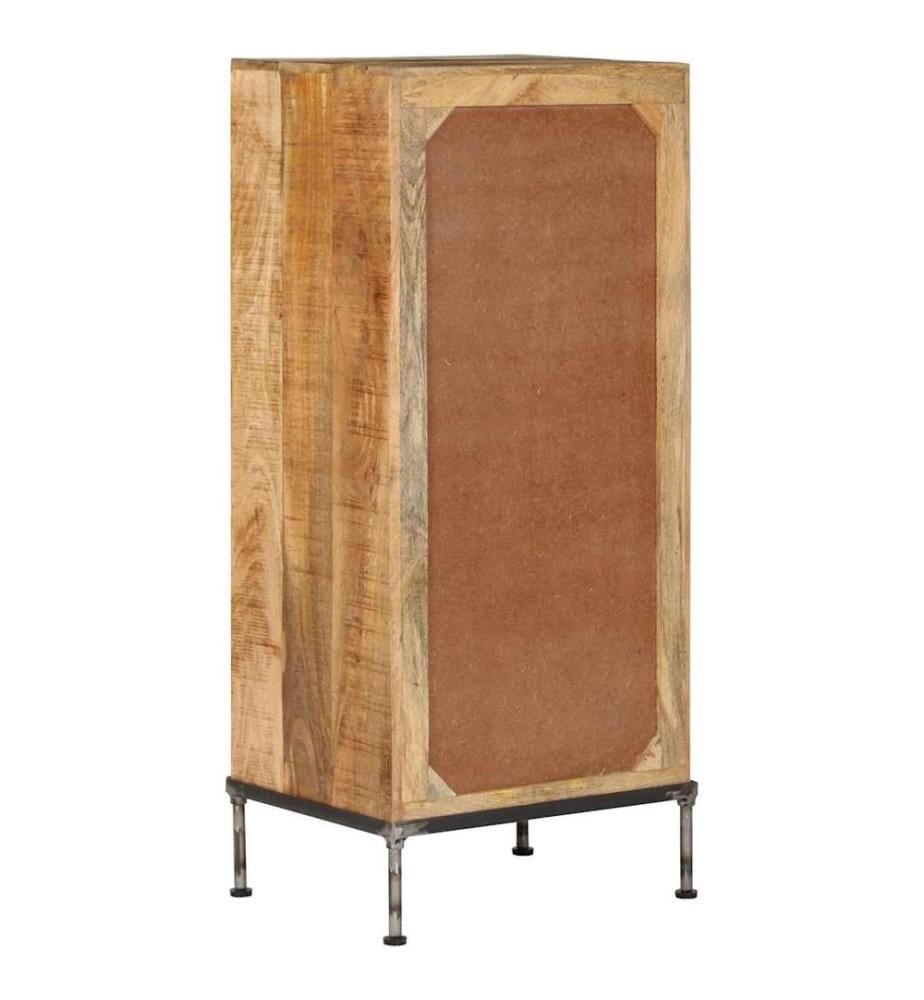 Kommode 45x35x106 cm Massivholz Mango
