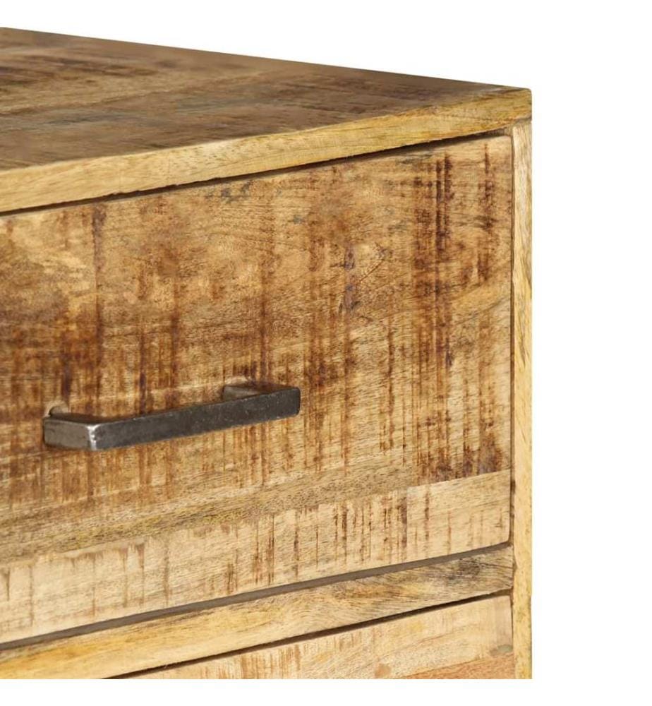 Kommode 45x35x106 cm Massivholz Mango