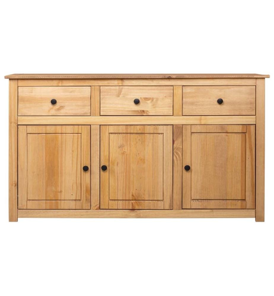 Sideboard 135 x 40 x 80 cm Massivholz Panama-Kiefer