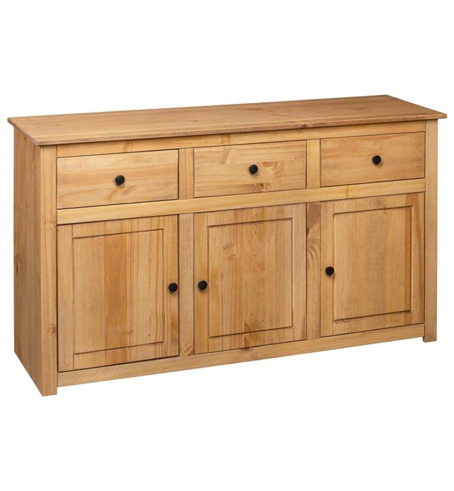 Sideboard 135 x 40 x 80 cm Massivholz Panama-Kiefer