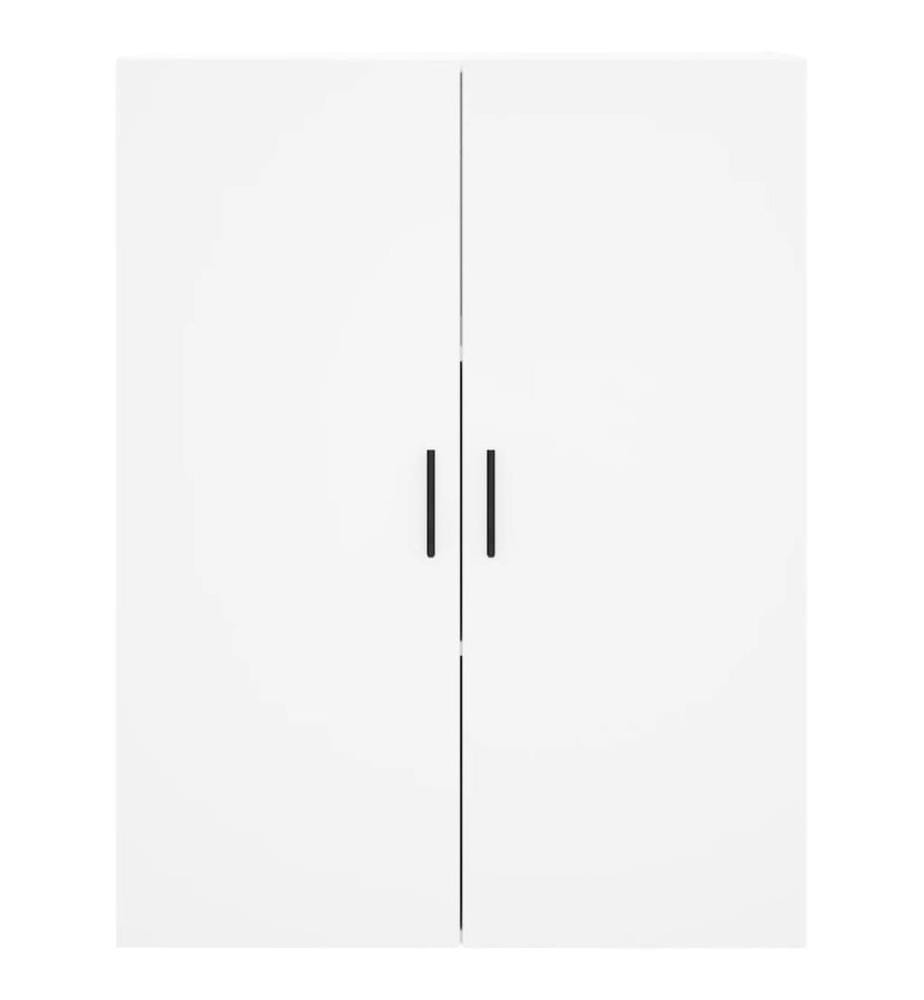 Armoires murales 2 pcs blanc 69,5x34x90 cm