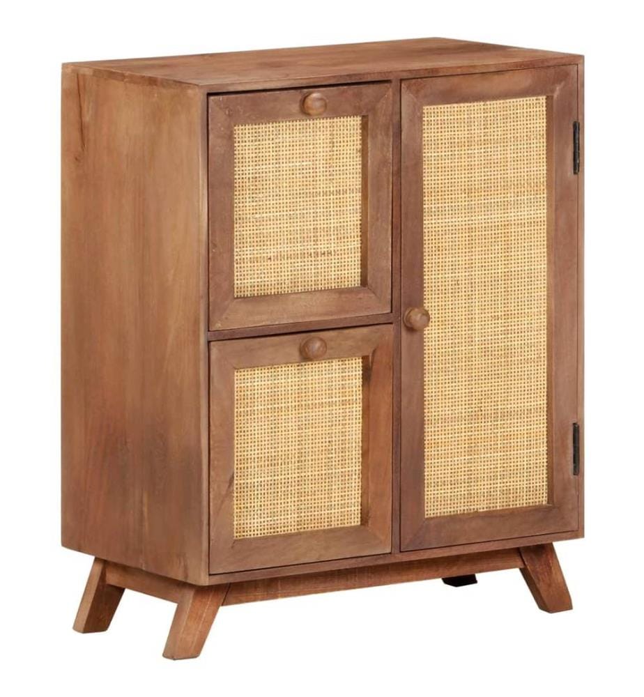 Buffet 60x35x75 cm Bois de manguier massif