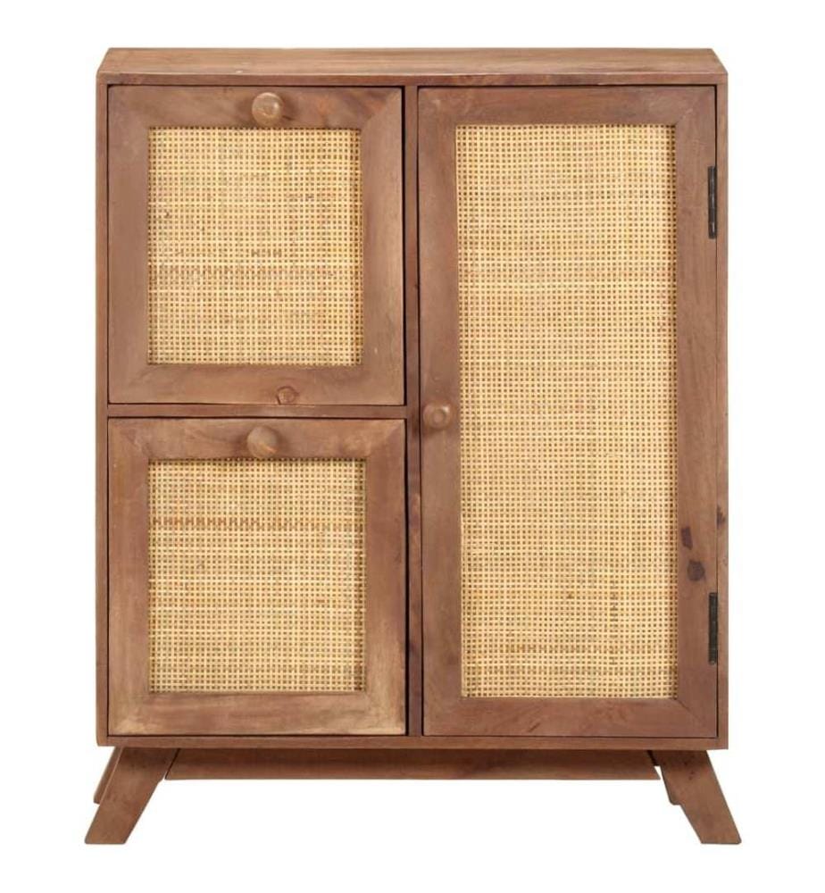 Buffet 60x35x75 cm Bois de manguier massif