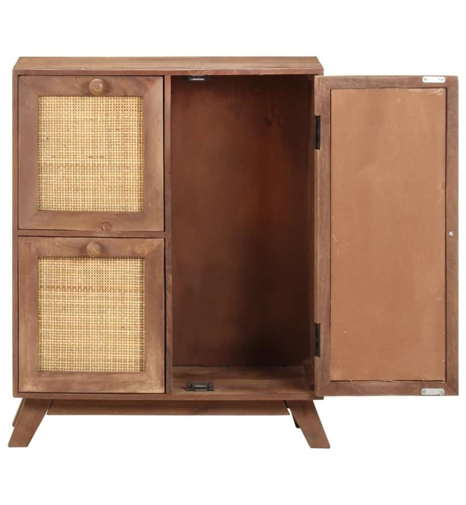 Buffet 60x35x75 cm Bois de manguier massif