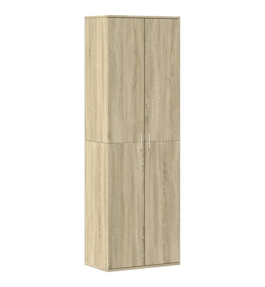 Highboard Sonoma-Eiche 60x35x180 cm Holzwerkstoff