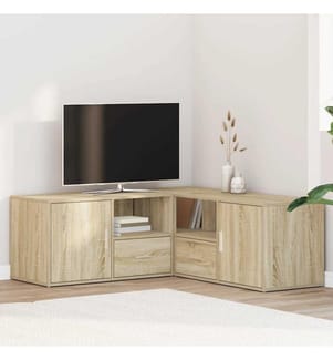 Eckregal Sonoma-Eiche 200x40x45 cm Holzwerkstoff