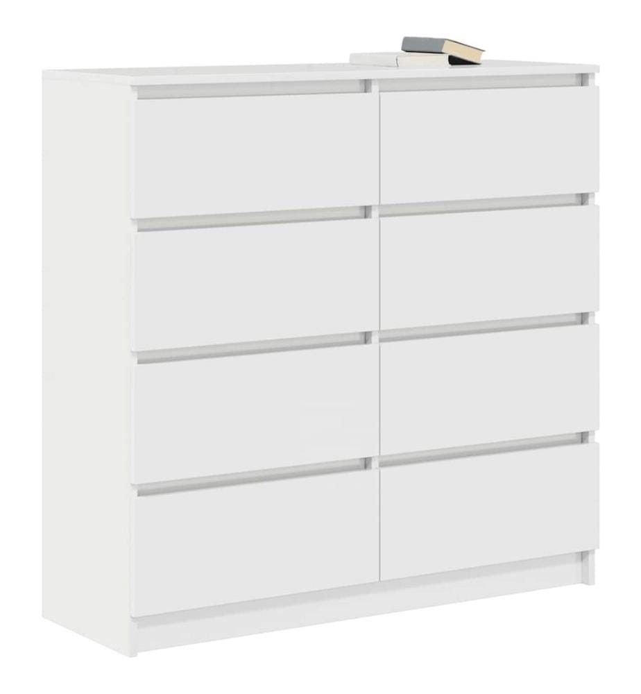 Sideboard Weiss 100x35x99 cm Holzwerkstoff