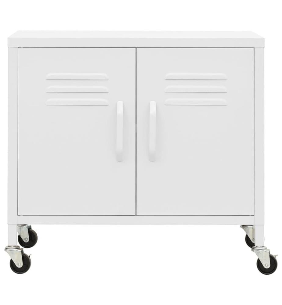 Lagerschrank Weiss 60x35x56 cm Stahl