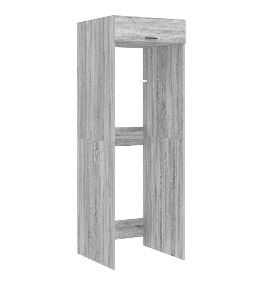 Armoire pour machine à laver Gris Sonoma 67,5 x 68 x 200 cm