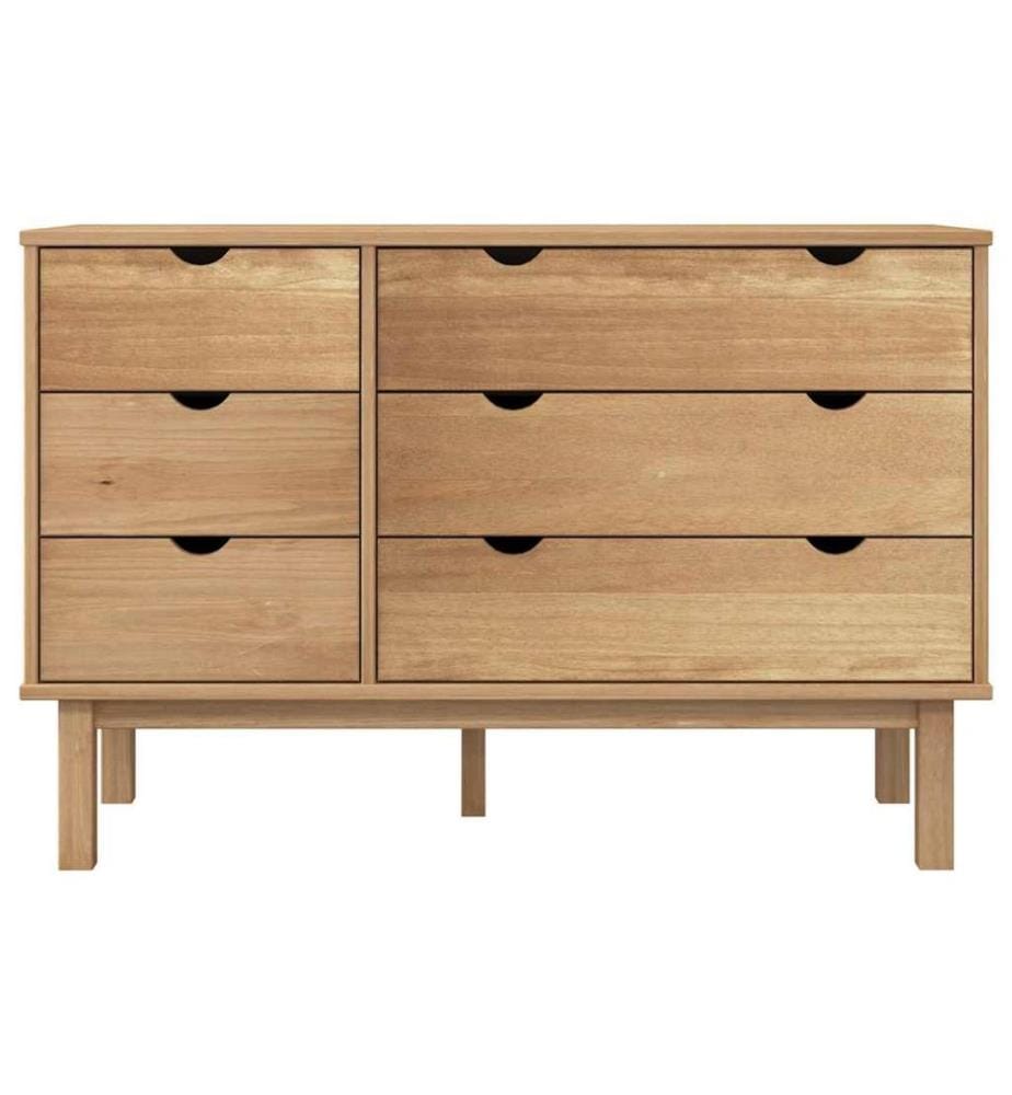 Schubladenschrank OTTA 111x43x73,5 cm Massivholz Kiefer