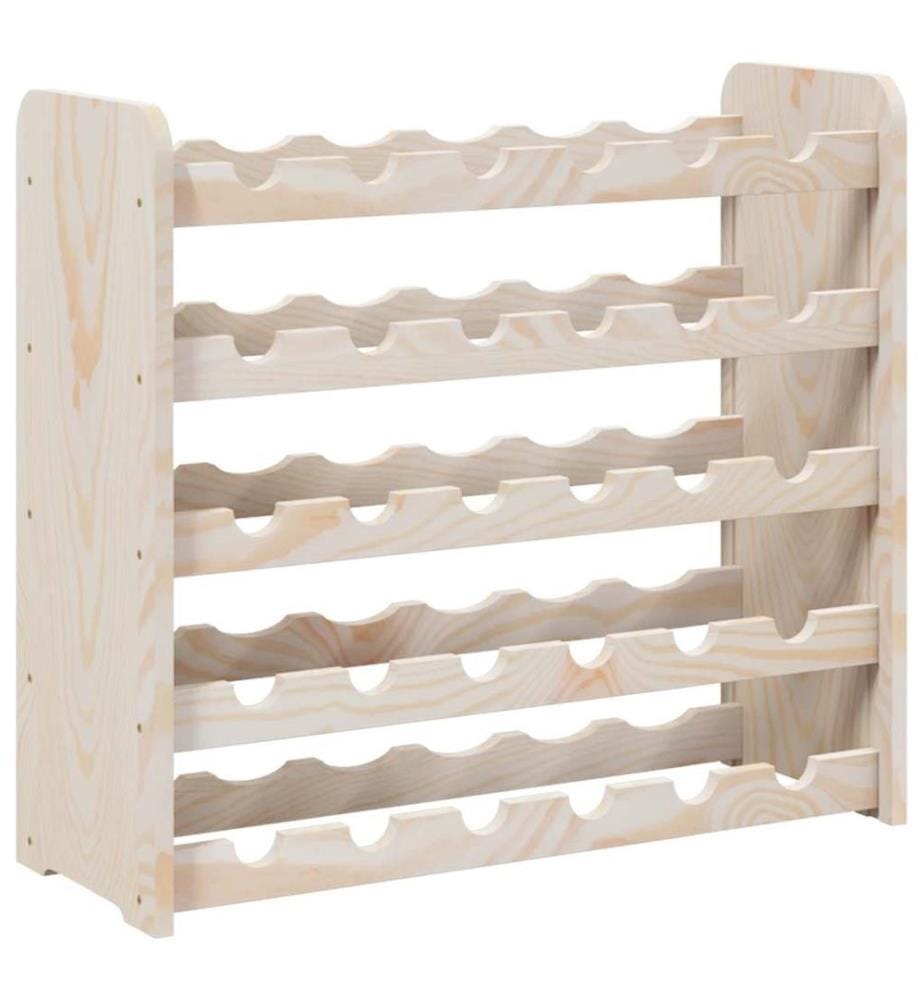 Casier à vin 67,5x25x60 cm Bois de pin massif