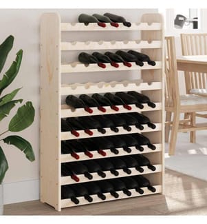 Casier à vin 72,5x25x111,5 cm Bois de pin massif