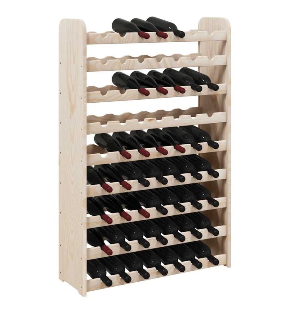 Casier à vin 72,5x25x111,5 cm Bois de pin massif