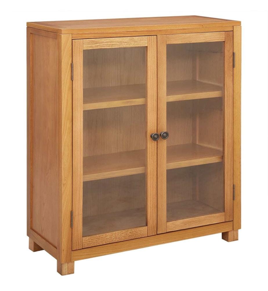 Schrank mit Regal mit Tür Braun 80 x 35 x 95 cm Holzwerkstoff
