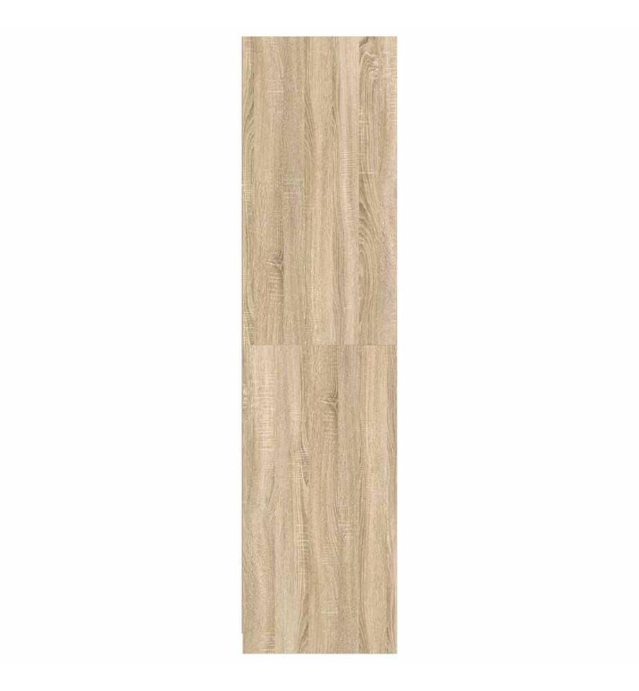 Kleiderschrank Sonoma-Eiche 100x50x200 cm Holzwerkstoff