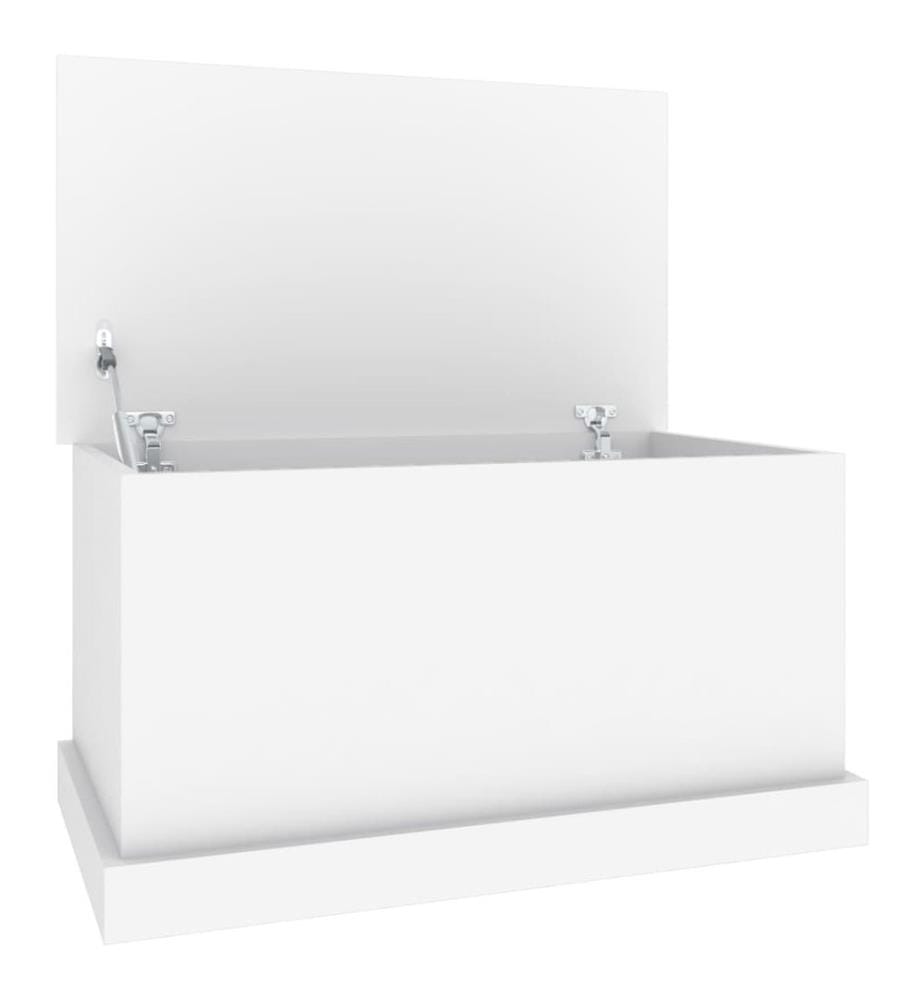 Aufbewahrungsbox Weiss 70 x 40 x 38 cm Holzwerkstoff