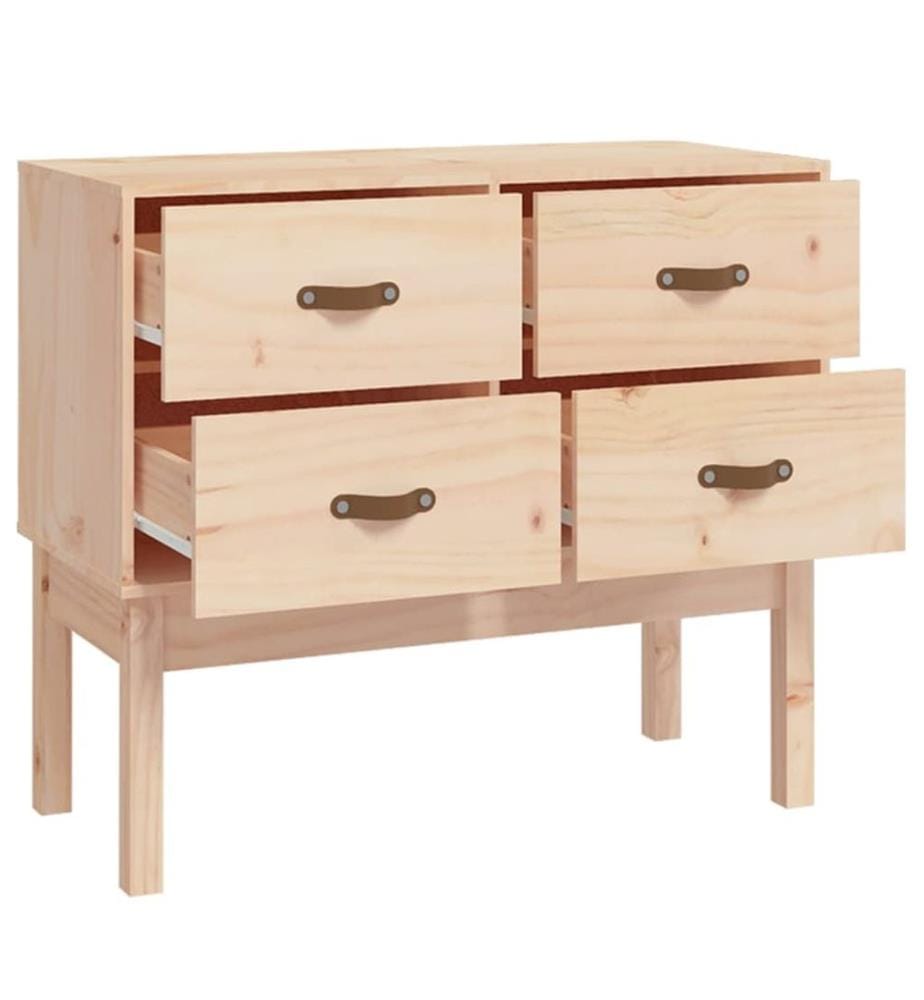 Armoire console 90x40x78 cm Bois de pin solide